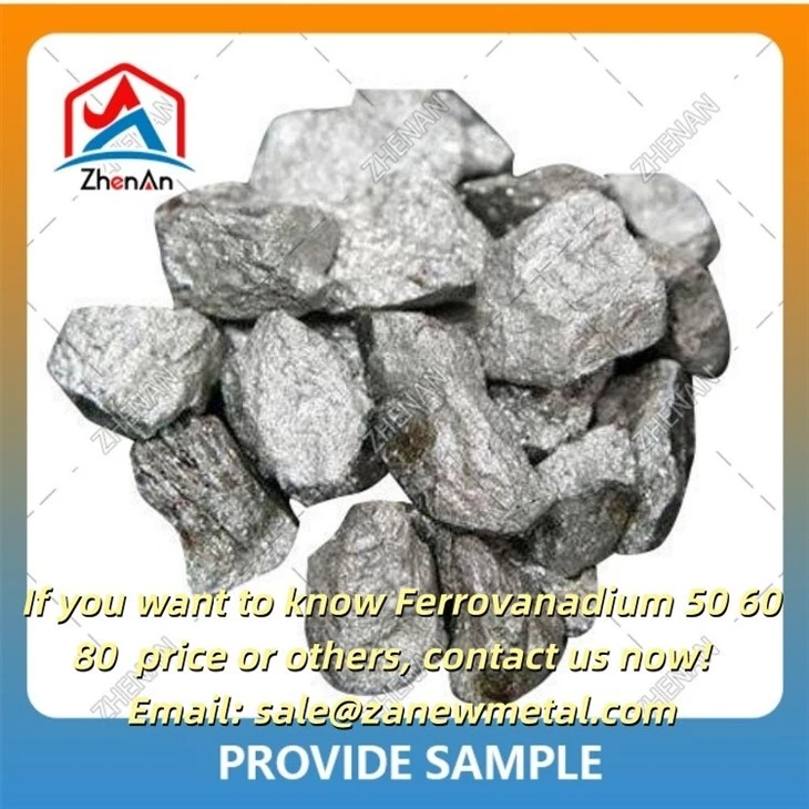 Ferrovanadium 80% 10-120 mm factory