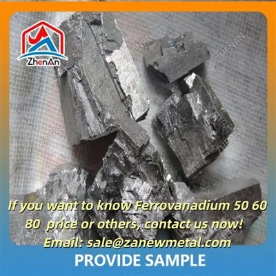 Segondè -pite 80% Ferro Vanadyòm boul